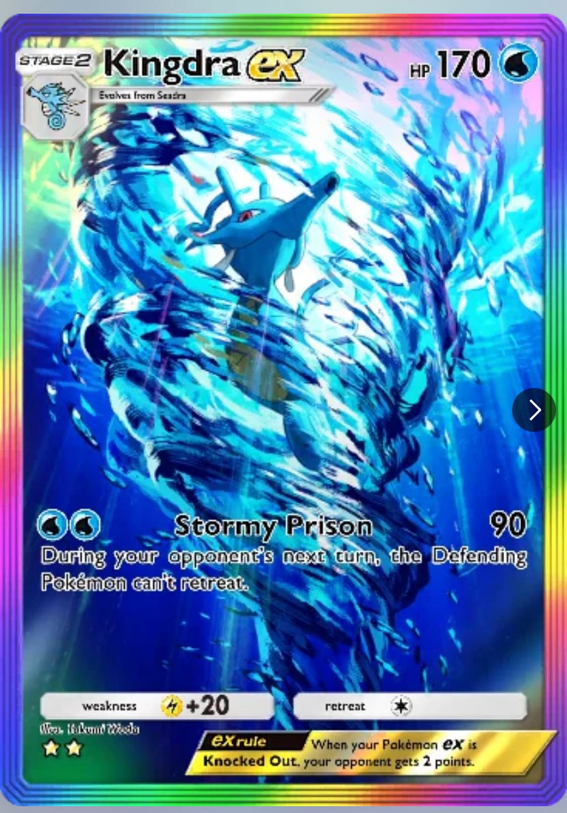 Kingdra rainbow