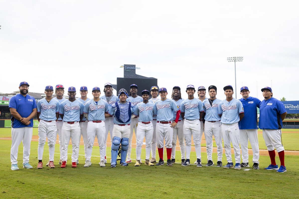 Texas Rangers Youth Academy (@rangersya) on Twitter photo Rangers NIKE RBI 18U team finished undefeated in pool play at the NIKE RBI Southwest Regional Tournament, but came up one win short of advancing to the World Series. Tremendous showing by the boys in 2025 and best of luck to all the players off to play college baseball this fall. Rangers NIKE RBI 18U team finished undefeated in pool play at the NIKE RBI Southwest Regional Tournament, but came up one win short of advancing to the World Series. Tremendous showing by the boys in 2025 and best of luck to all the players off to play college baseball this fall.