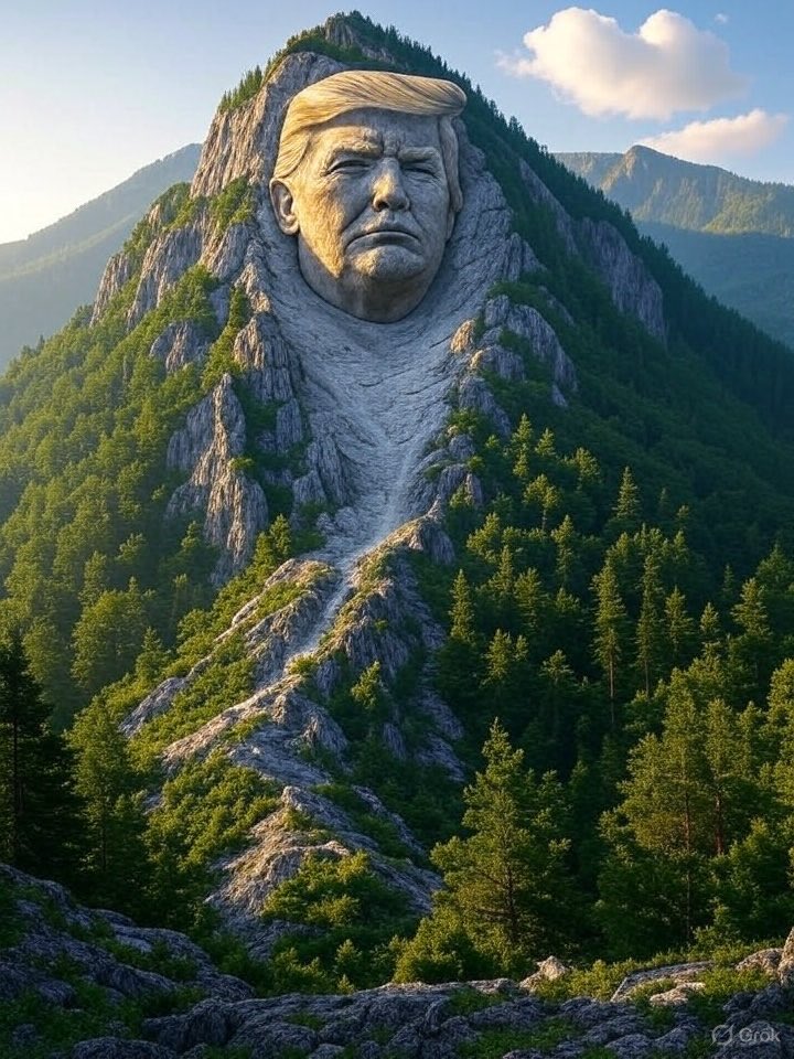 Does  Donald Trump deserve a mountain 

YES OR NO?