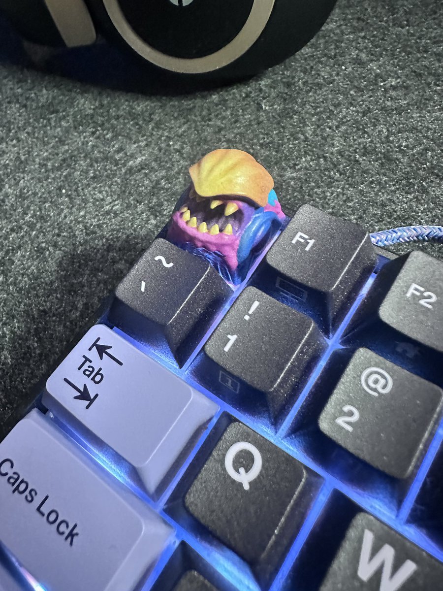 Of course I had to get a <a href="/brockhofer/">Brock Hofer</a> key cap because I mean look at it!