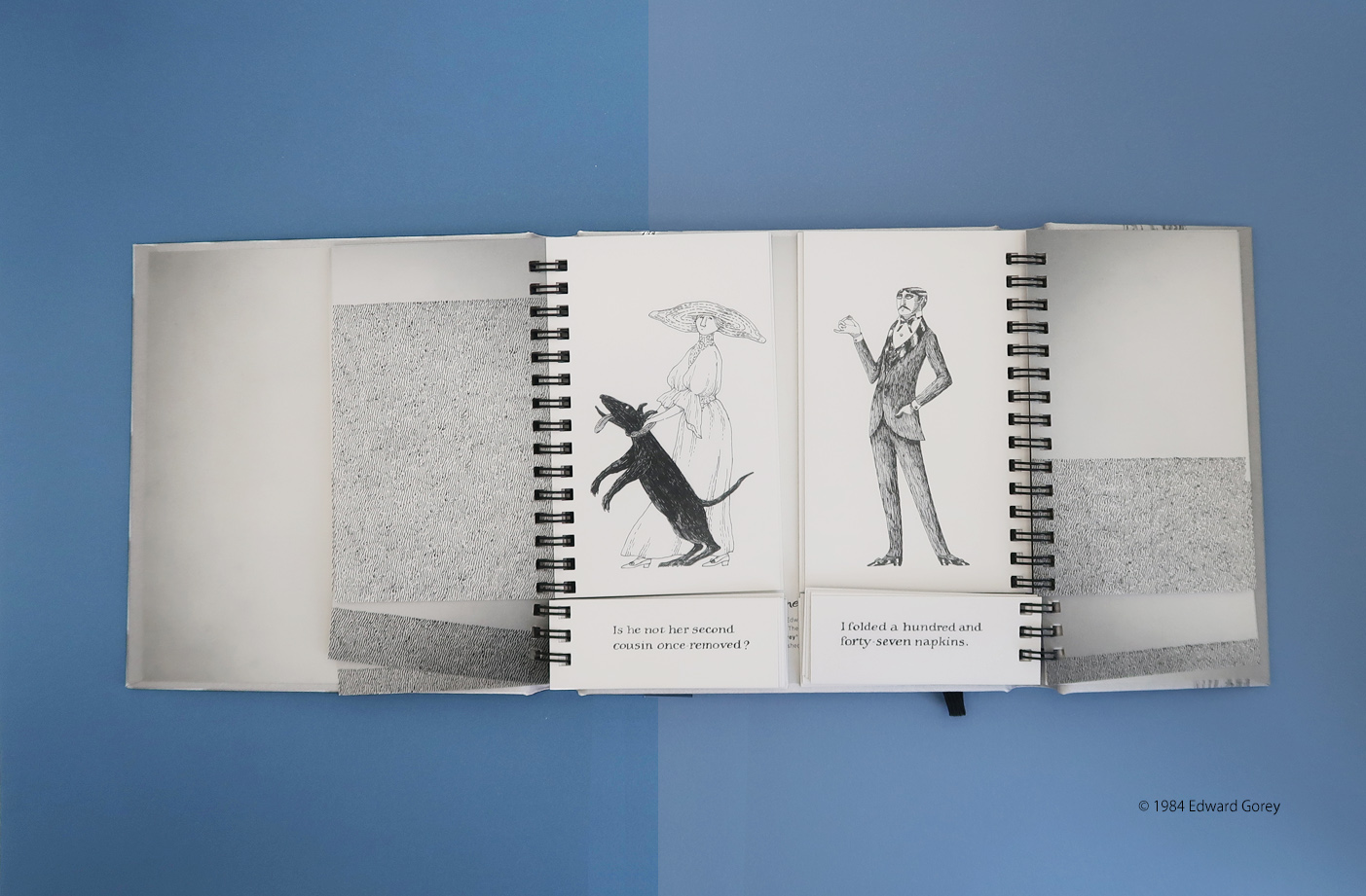エドワード・ゴーリー 　仕掛け絵本　ジャバラ絵本 エドワード・ゴーリー生誕100年特製BOXセット【全4巻