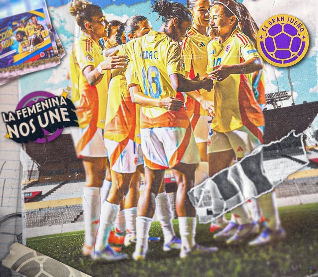 linaposso's tweet photo. ¡Grandes, guerreras colombianas!  Aún con desigualdad y con brechas lo dan todo en la cancha por demostrar que su talento vale. Colombia está en la final de  #copaaméricafem y asegura su cupo a Los Ángeles 2028 💪🏻⚽️🏃🏻‍♀️‍➡️ Un triunfo que nos llena de orgullo. https://t.co/UlmlR4jhK8