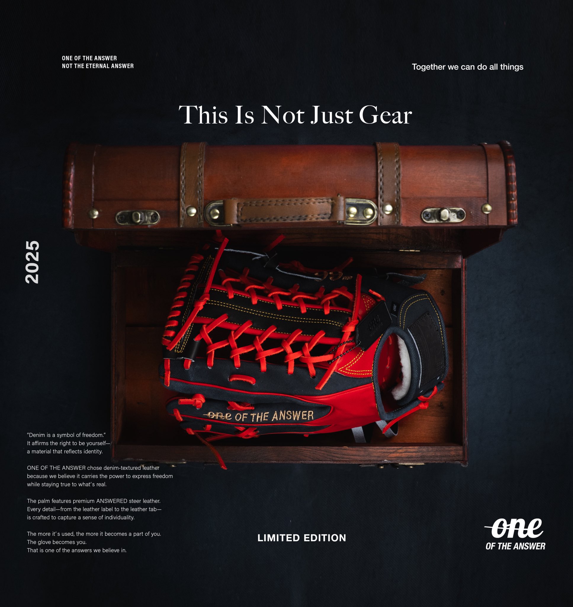 希望額をお知らせください　ワンオブジアンサーone 硬式野球グローブ 万波中正 未使用品 one ワン オブ ジ アンサー 2024 万波 中正 モデル
