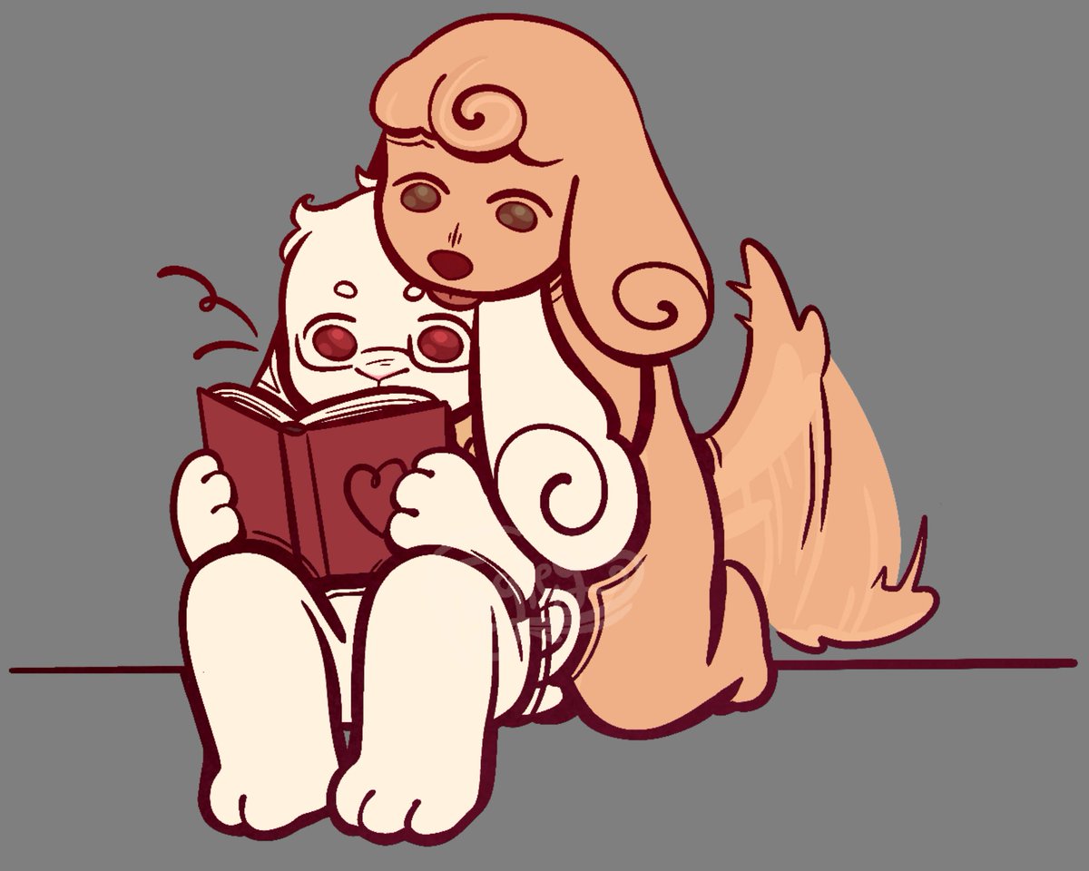 MFroglegs's tweet image. Almost forgot to post today.
.
Lil guys based off of my and my partner :]
.
#furryartwork