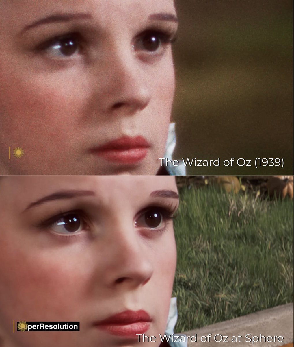 auntieguest's tweet image. they removed judy garland&apos;s softness and turned her into an alien