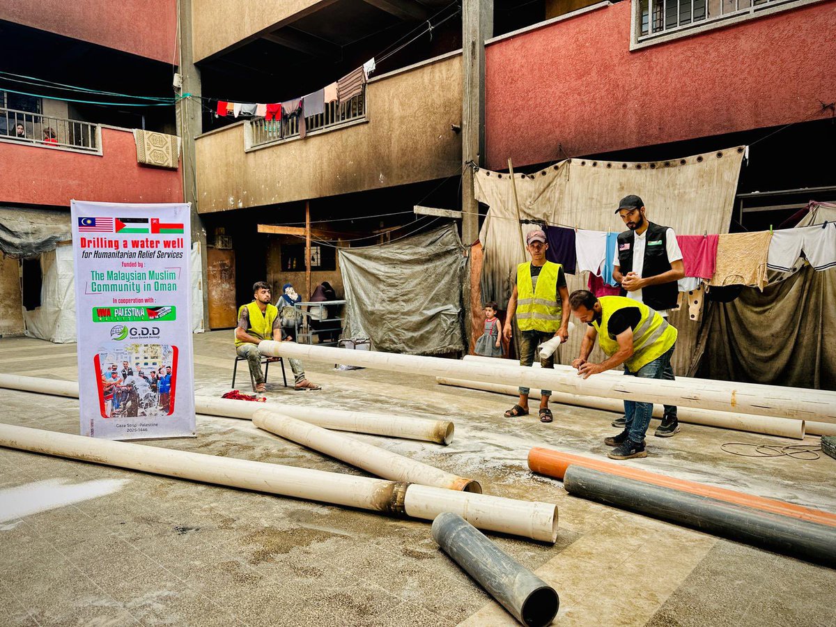 Dr Musa Nordin (@drmusanordin) on Twitter photo 32 of <a href="/VivaPalestinaMY/">Viva Palestina Malaysia</a> Water Desalination Plants were bombed.
We managed to salvage a few.
We successfully dug our 5th deep-water well.
Safe and clean water is critical to survival! 32 of <a href="/VivaPalestinaMY/">Viva Palestina Malaysia</a> Water Desalination Plants were bombed.
We managed to salvage a few.
We successfully dug our 5th deep-water well.
Safe and clean water is critical to survival!