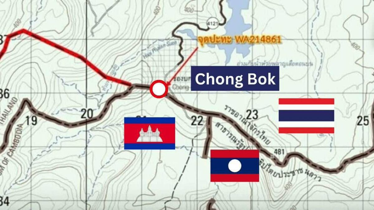 theinformant_x's tweet image. ❗️🇰🇭⚔️🇹🇭 - The Royal Thai Army reports a ceasefire violation near Chong Bok, Ubon Ratchathani province, with renewed fighting sparked by a surprise Cambodian Army artillery attack on Thai positions.
Clashes persisted overnight near Sam Tae, Kantharalak District, Si Sa Ket…