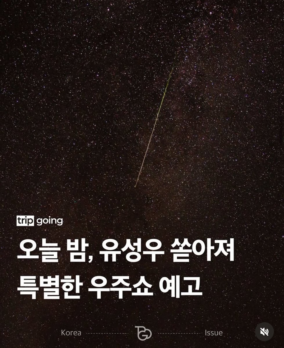 19effect89's tweet image. 오늘 밤부터 30일 되는 새벽 2시부터
3시 사이에 별똥별 떨어진대요‼️
시간당 20개 이상이 떨어진다고 하니까
기회가 된다면 나이트러너 들으면서
별똥별 다같이 보자요 💫✨