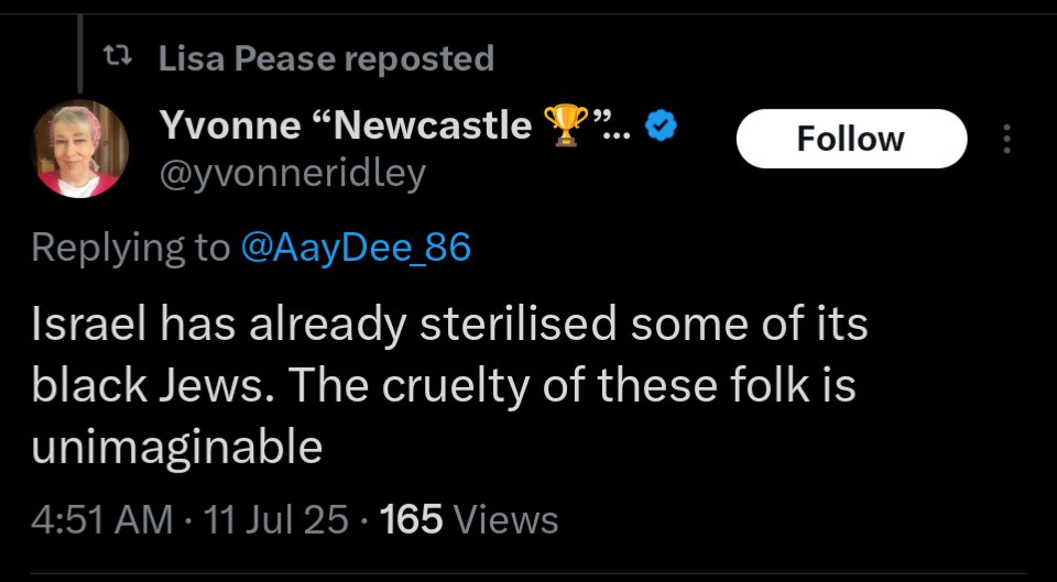 Hey <a href="/audible_com/">Audible</a> your author <a href="/lisapease/">Lisa Pease</a> is claiming that Israeli is building extermination camps for Palestinians and sterilizing it's black population. 

Suggest you look into it so that your Jewish customers feel safe using your service.