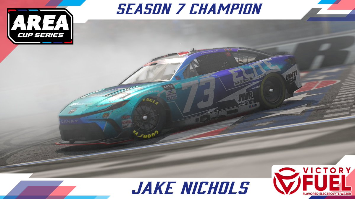 🏆🏆🏆🏆 JAKE NICHOLS SCORES THE WIN TONIGHT AT CHARLOTTE AND WINS HIS FOURTH AREA CUP SERIES CHAMPIONSHIP! 

Celebrate like a champion with 10% off Victory Fuel! 💪📷drinkvictory.com/discount/AREAi… | Code: AREAiRacing <a href="/Drink_Victory/">Victory Fuel</a>