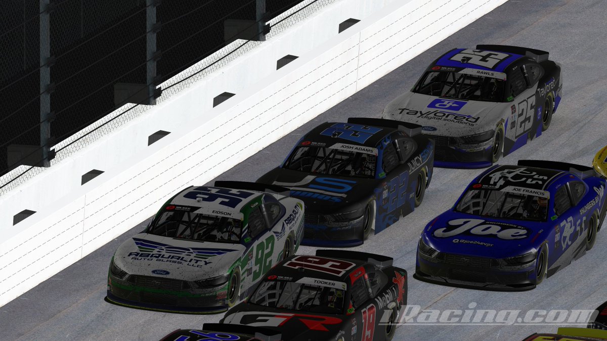 Josh Adams (@rubbinsracin_88) on Twitter photo Got a good group of guys to race with this season. We were so close two nights in a row ultimately P. 21 for the <a href="/juicyspydr/">JUICYSPYDR Studios</a> Studios Mustang but a solid team race at Daytona. Let's get it at Chicago!
<a href="/juicyspydr/">JUICYSPYDR Studios</a> | <a href="/HighSidePod/">The High Side Podcast</a>
<a href="/shiftesports_/">Shift eSports</a> | <a href="/EliteRacing_/">Elite Racing League</a> Got a good group of guys to race with this season. We were so close two nights in a row ultimately P. 21 for the <a href="/juicyspydr/">JUICYSPYDR Studios</a> Studios Mustang but a solid team race at Daytona. Let's get it at Chicago!
<a href="/juicyspydr/">JUICYSPYDR Studios</a> | <a href="/HighSidePod/">The High Side Podcast</a>
<a href="/shiftesports_/">Shift eSports</a> | <a href="/EliteRacing_/">Elite Racing League</a>