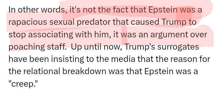 "Trump just keeps digging this hole deeper and deeper... "