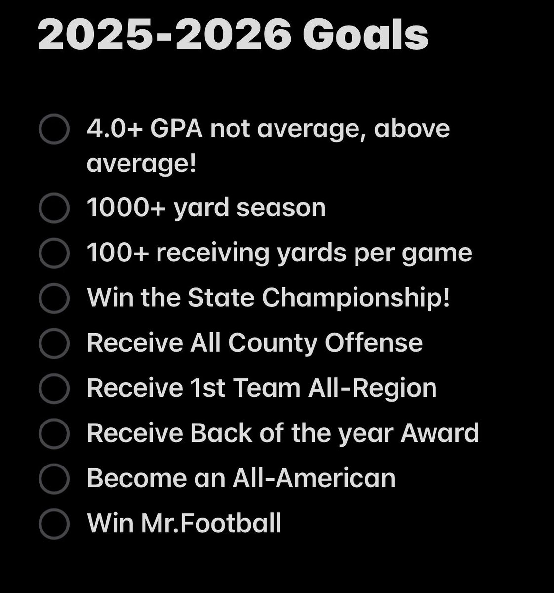 Darion Moseley 2027 WR (@darionmoseley3) on Twitter photo Jeremiah 29:11 “For I know the plans I have for you declares the Lord, “plans to prosper you and not to harm you, plans to give you hope and a future. ” MY GOALS FOR THIS SEASON! <a href="/coachmarkf/">Mark Freeman</a> <a href="/DownSouthFb1/">Down South</a> <a href="/TDAlabamaMag/">Touchdown Alabama</a> Jeremiah 29:11 “For I know the plans I have for you declares the Lord, “plans to prosper you and not to harm you, plans to give you hope and a future. ” MY GOALS FOR THIS SEASON! <a href="/coachmarkf/">Mark Freeman</a> <a href="/DownSouthFb1/">Down South</a> <a href="/TDAlabamaMag/">Touchdown Alabama</a>