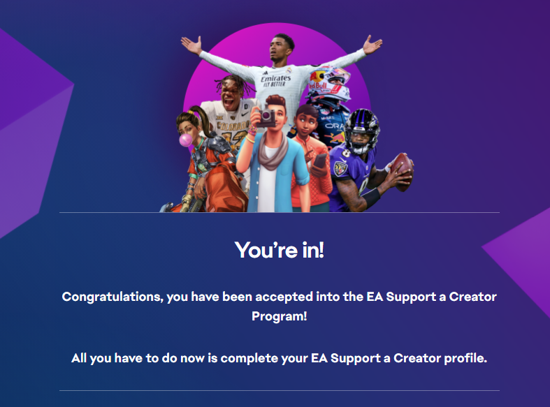 KarimCheese's tweet image. For all my homies that love playing EA games like Apex Legends, EAFC, Sims, F1 and so many others games. You can soon use a code to support your fav creators when you buy games or in game purchases! 😭🔥
Thank you @EA, Code: KARIMCHEESE coming soon!