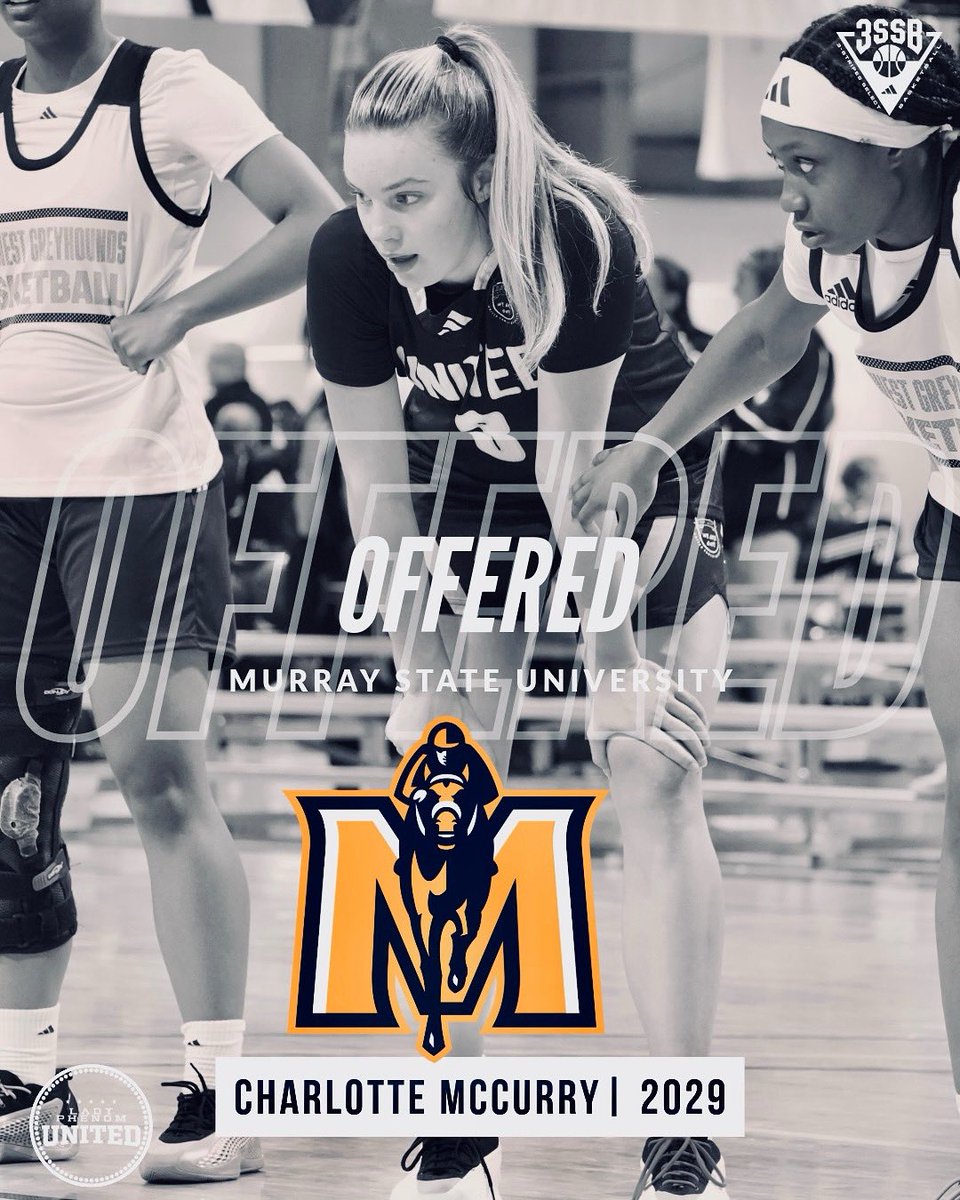 Lady Phenom United (@united_phenom) on Twitter photo Congrats to our 2029 Guard <a href="/charmccurry/">Charlotte McCurry</a> on the offer from <a href="/RacersWBB/">Murray State Women's Basketball</a> <a href="/3SSBGCircuit/">3Stripes Select Basketball Girls Circuit</a> Congrats to our 2029 Guard <a href="/charmccurry/">Charlotte McCurry</a> on the offer from <a href="/RacersWBB/">Murray State Women's Basketball</a> <a href="/3SSBGCircuit/">3Stripes Select Basketball Girls Circuit</a>