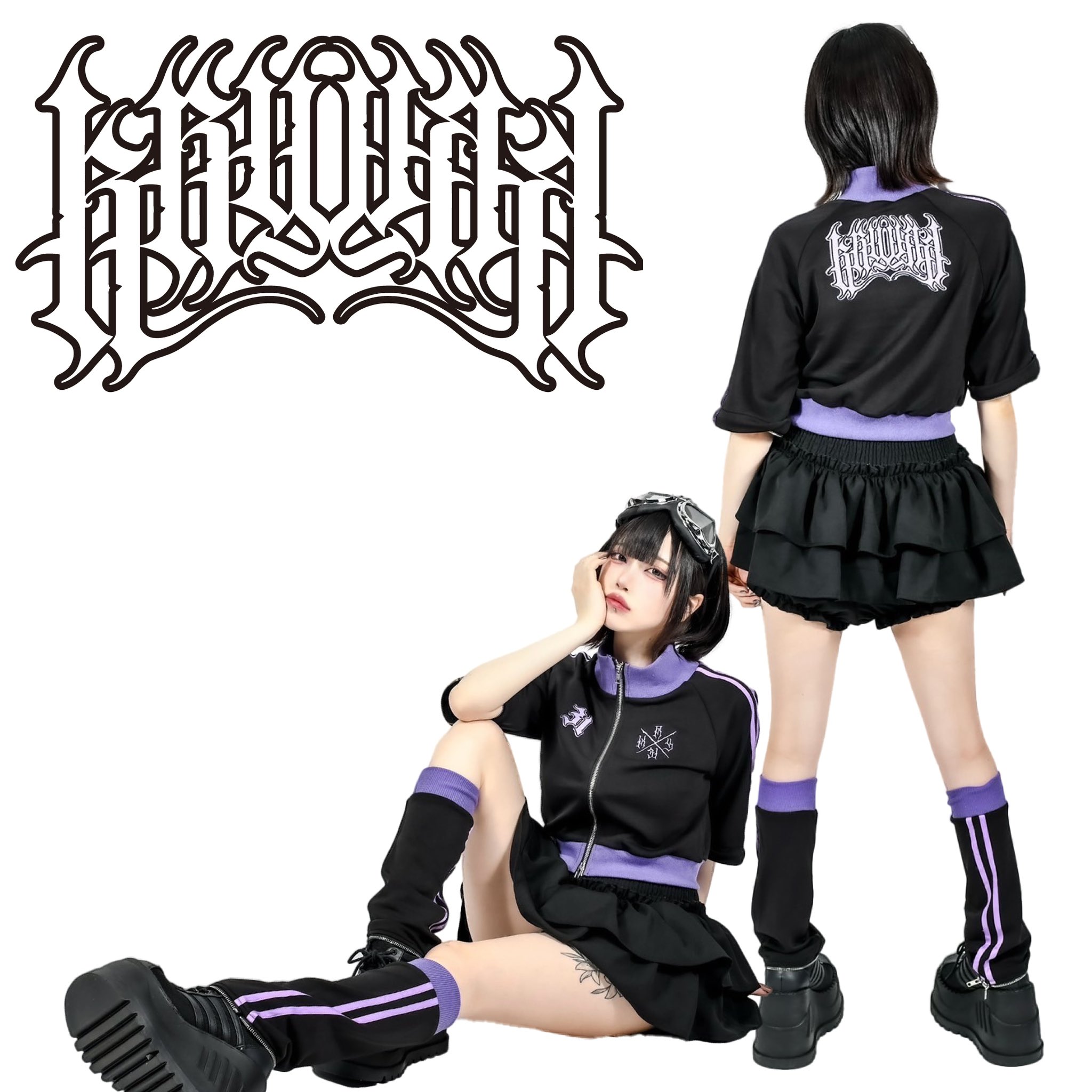 KRY clothing 「KUROSU」 パープル KRY clothing 「KUROSU」 パープル