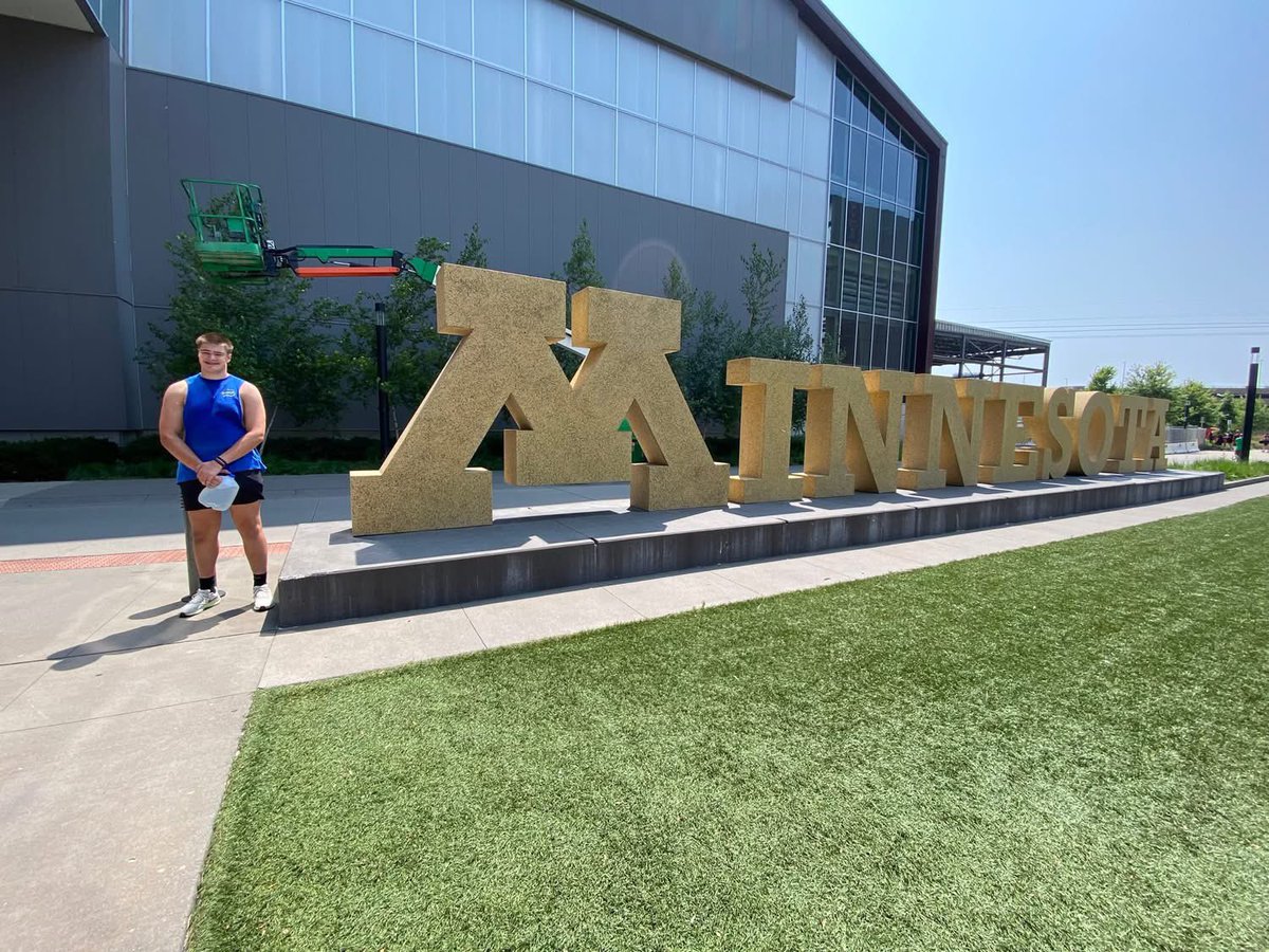 MeghanEverhart's tweet photo. One year ago today the journey to @GopherFootball began. Minnesota was @gavinmeier72’s last camp for the camp season yet one of the most memorable. We left not knowing the future but at the same time we left knowing that there was something special about this place.
#rtb 
🚣 〽️ https://t.co/cIvXiOhjEQ