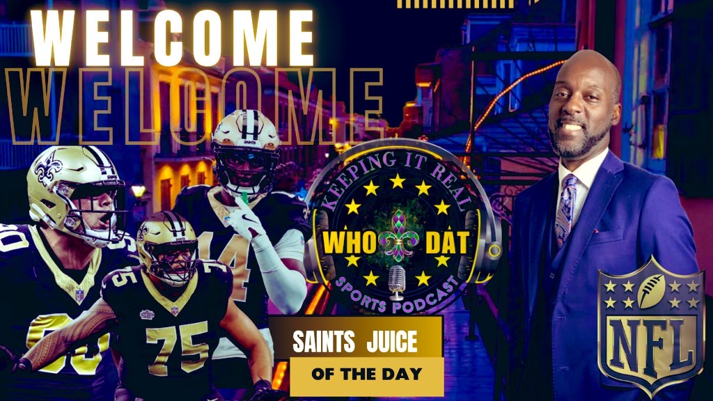 RandolphJackso8's tweet image. #Saints WE LIVE IN 10 MINUTES FAMILY. YOUR SAINTS JUICE OF THE DAY. TRAINING CAMP DAY 5 PADS CAME ON TODAY.