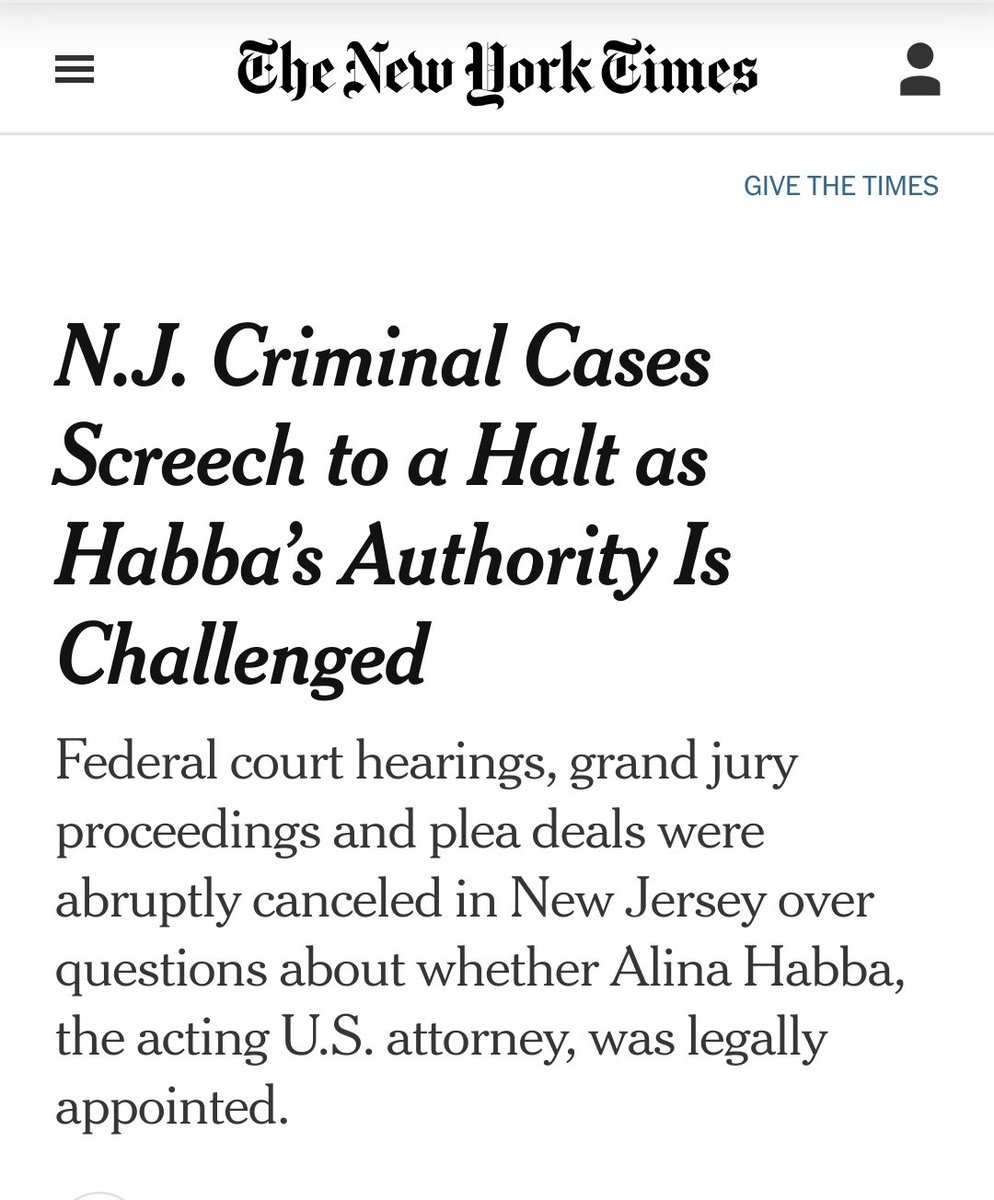 Shutting down all federal criminal prosecutions in the district to try and force the President to let them pick their own prosecutor? No wonder nobody trusted them to pick in the first place.....