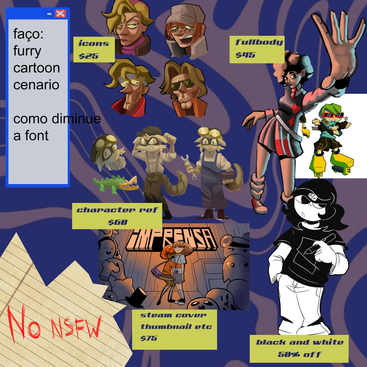 Sanduba_02's tweet image. oierrrr
vo deixa as comisio aberta mesmo que ngm compre