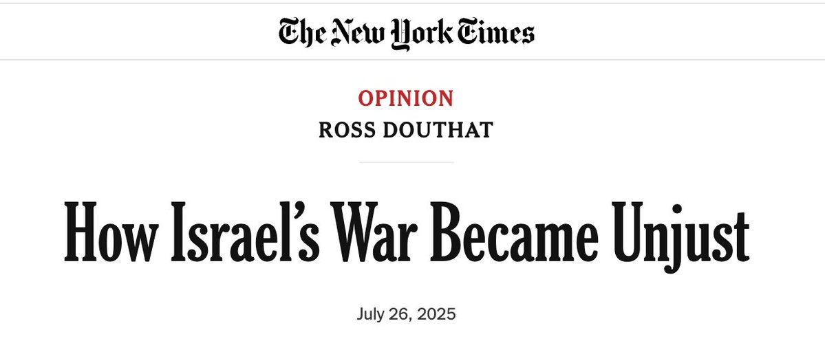 Everything was fine when they were sniping hundreds of kids in the head, burning down refugee camps, and raping prisoners in torture camps

But now, Israel's war has become unjust