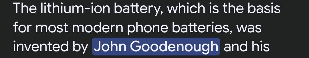 SallTheSmug's tweet image. Just learned the name of one of the men who invented the lithium ion battery. And yeah, that surname perfectly sums up the lithium ion battery