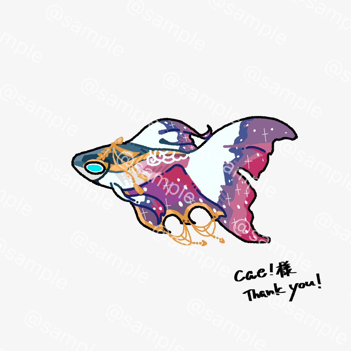 Uebara_day's tweet image. #skeb
ご依頼ありがとうございました!
OCイメージのお魚描かせていただきました🐟
1枚目からベタ原種、ヒレ長ネオンテトラをベースにしています