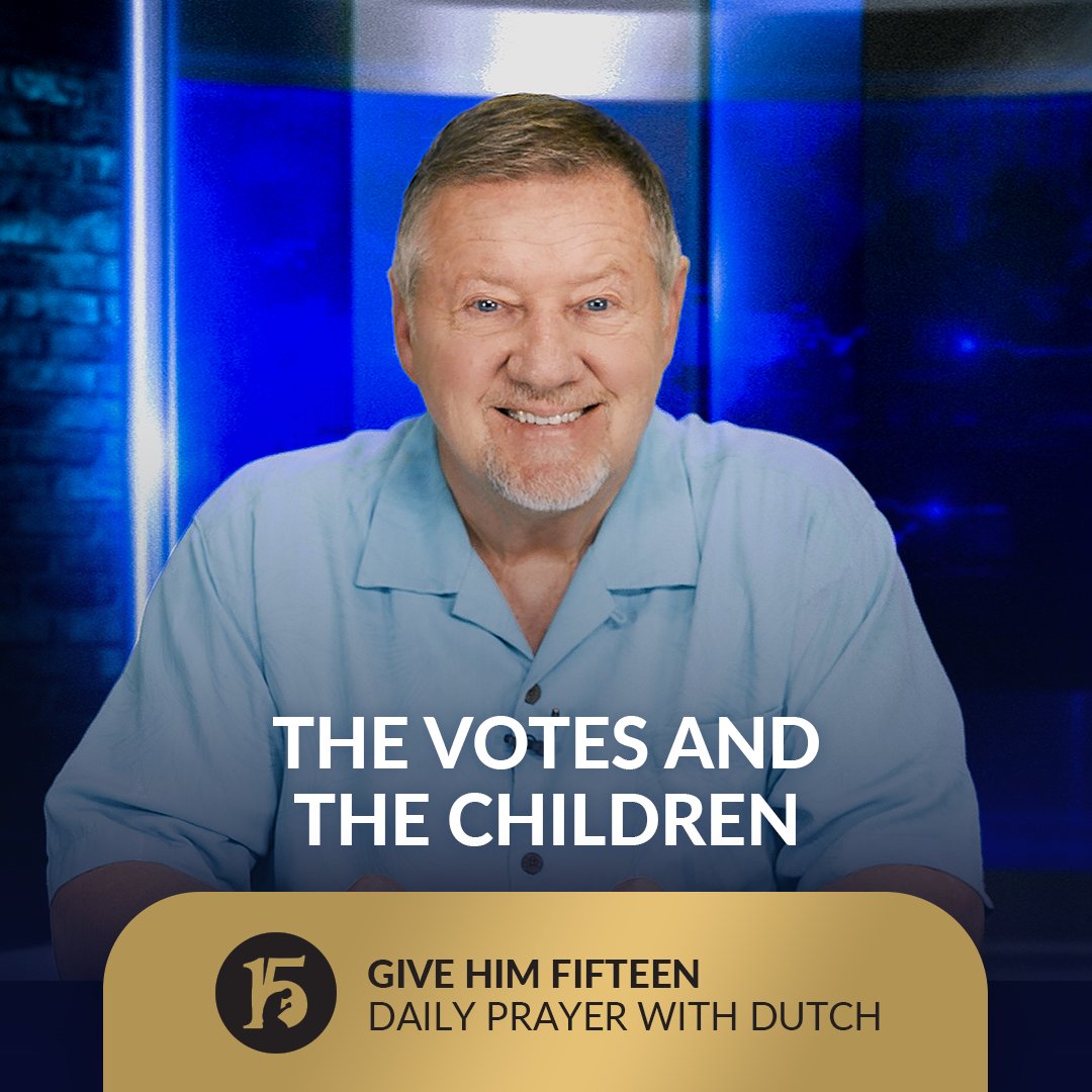 Please comment below if you’ve been impacted by today’s Give Him 15. Share this with your friends and family. Together, let’s Appeal to Heaven for America.

Watch today’s devotional on YouTube: youtu.be/ojbES9zIua8

On Rumble: rumble.com/v6wtlvm-the-vo…

Website: