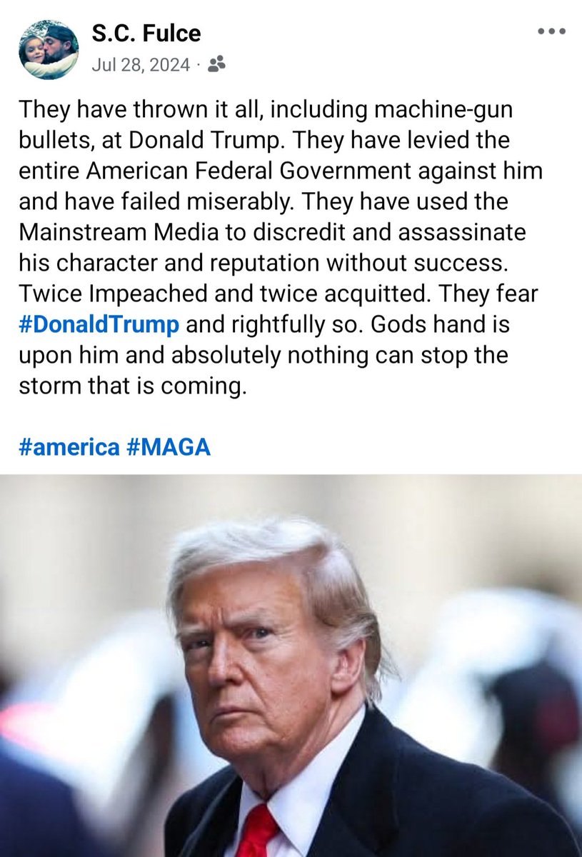 July 28, 2024 <a href="/realDonaldTrump/">Donald J. Trump</a>