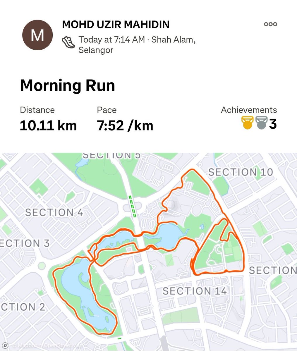 Dr_Uzir's tweet image. Alhamdulillah, pagi ini saya bersama-sama warga DOSM Selangor dalam program Fit DOSM: Breakfast Run di Sekitar Shah Alam sebelum menghadiri Majlis Peluncuran Laporan Interim Banci Pertanian 2024 bagi Negeri Selangor.
#FitDOSM
#StatsMalaysia 
#StatistikNadiKehidupan