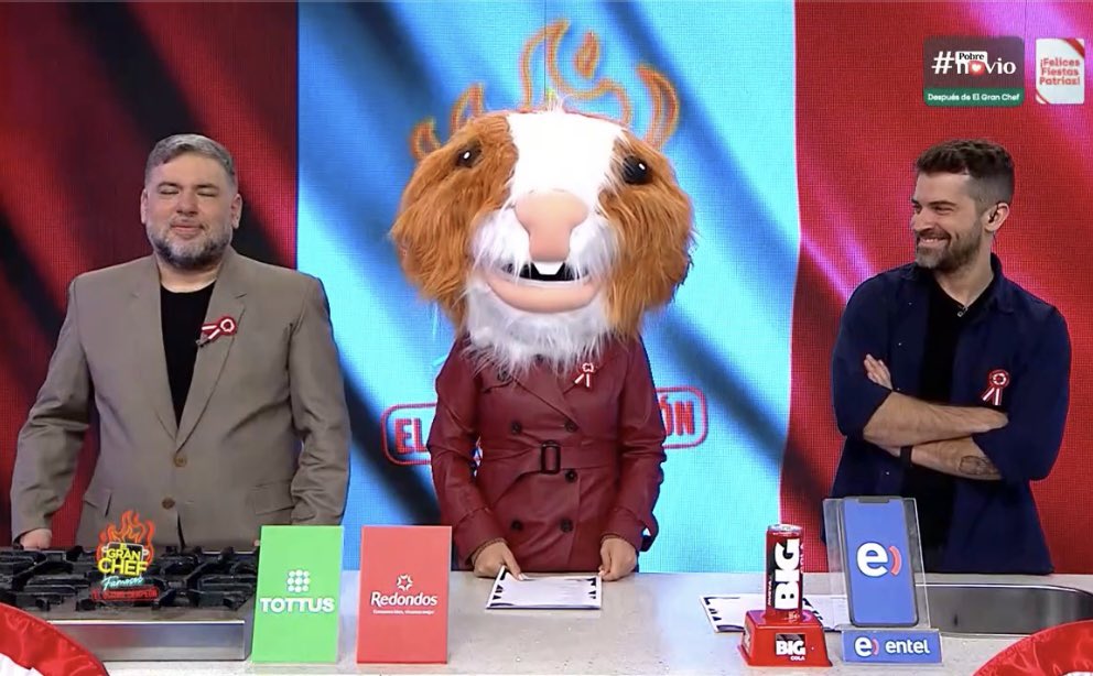 pieri_abb's tweet image. JAJAJAJAJAJJAJAAJA Los 3 se pusieron la cabeza del cuy🤣🤣🤣🤣🤣🤣 Voy a extrañar sus interacciones y juegos😭 #ElGranChefFamosos