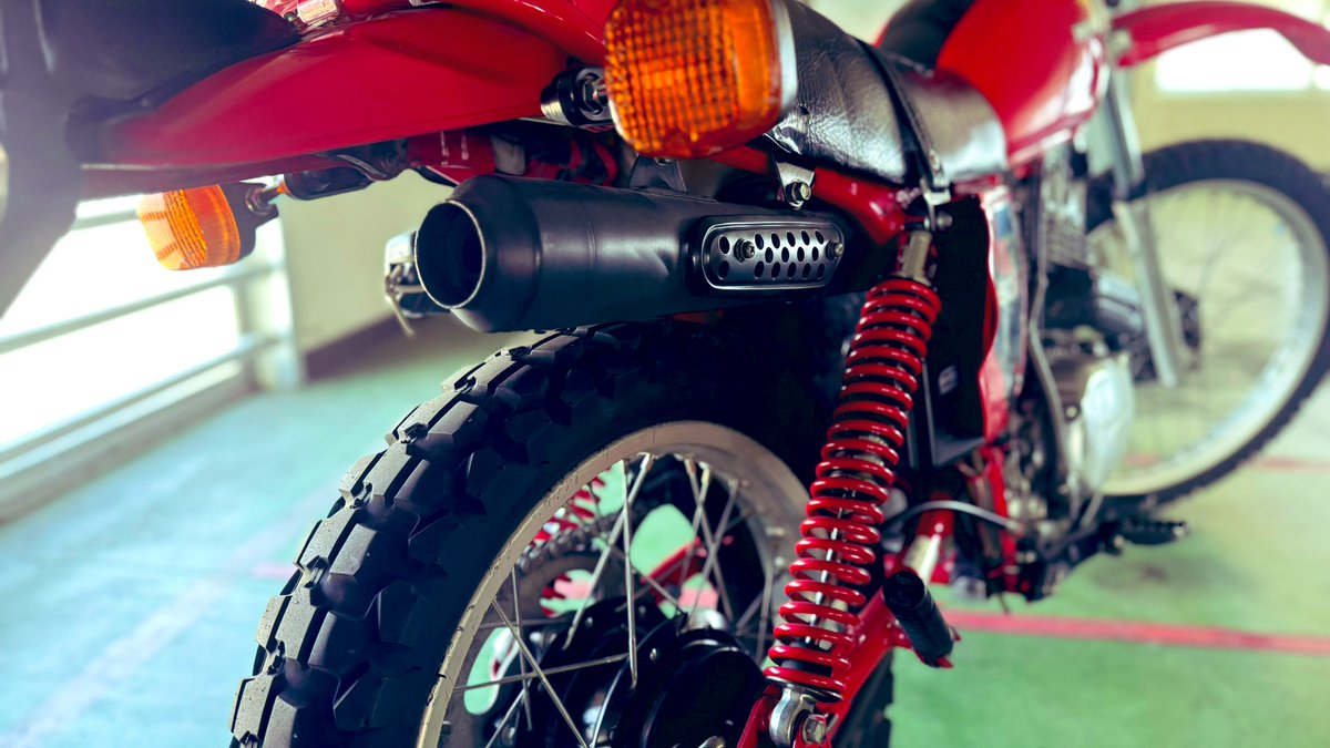 ホンダ XL250S 23インチのフロントホイールを採用した4ストロークオフ