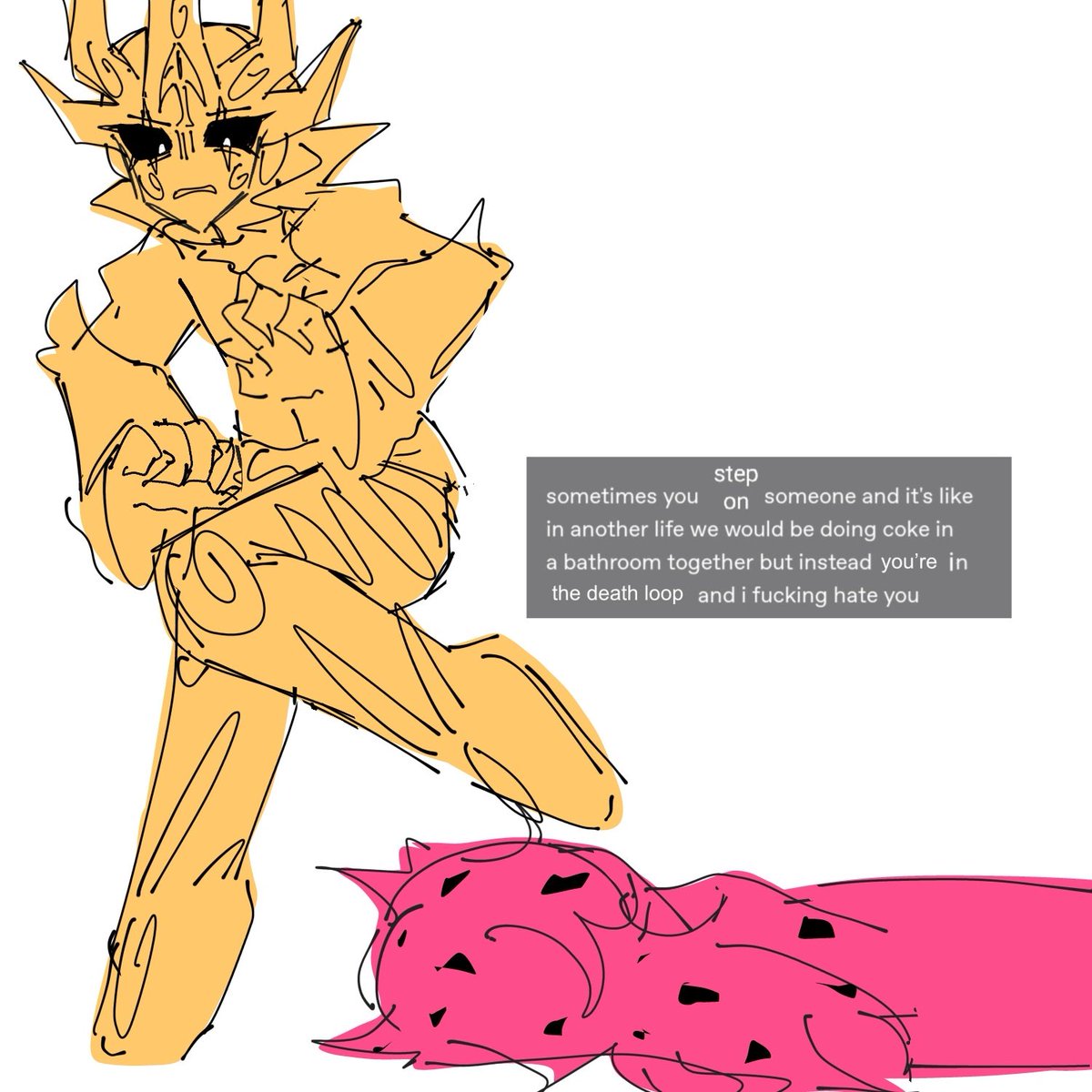 driftingeyes's tweet image. ger and diavolo . idk what the original post was it’s been frankensteined a lot