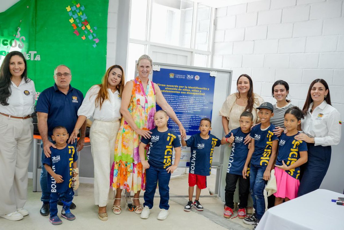 secmujerbolivar's tweet image. 🫶🏼 Desde la Secretaría de la Mujer y Desarrollo Social damos inicio al programa #DISI, una estrategia por la inclusión desde la primera infancia. Impactaremos la vida de niños, niñas y adolescentes con discapacidad en Arjona, Arroyohondo y Calamar.