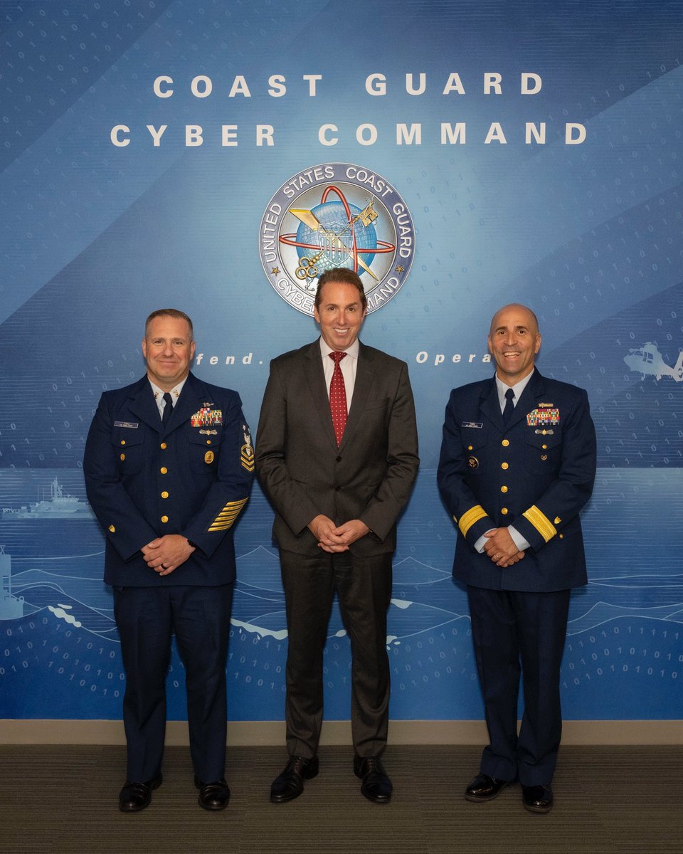 Deputy Secretary Edgar (@depsec_edgar) on Twitter photo It was an honor to meet with the <a href="/USCG/">U.S. Coast Guard</a> Cyber Command today! Whether it is on the sea or cyber, the Trump Administration is keeping America safe from bad actors. <a href="/POTUS/">President Donald J. Trump</a> and <a href="/Sec_Noem/">Secretary Kristi Noem</a> are revitalizing the Coast Guard for the 21st Century. Our Force Design 2028 and One Big Beautiful It was an honor to meet with the <a href="/USCG/">U.S. Coast Guard</a> Cyber Command today! Whether it is on the sea or cyber, the Trump Administration is keeping America safe from bad actors. <a href="/POTUS/">President Donald J. Trump</a> and <a href="/Sec_Noem/">Secretary Kristi Noem</a> are revitalizing the Coast Guard for the 21st Century. Our Force Design 2028 and One Big Beautiful