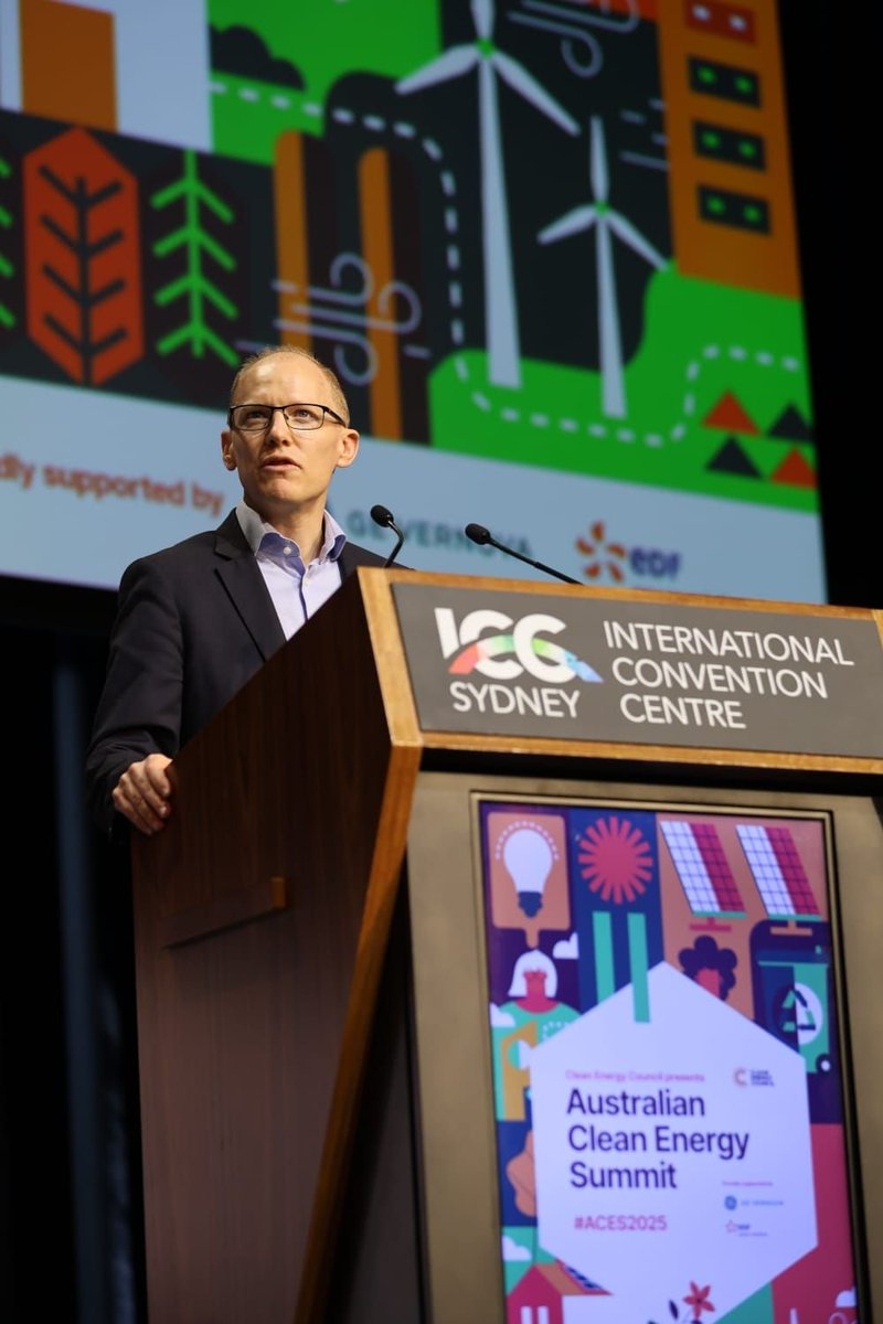 AEMO (@aemo_energy) on Twitter photo Speaking at today’s <a href="/cleannrgcouncil/">Clean Energy Council</a> Energy Summit, AEMO CEO <a href="/dfwesterman/">Daniel Westerman</a> described how Australia is entering a new era of complexity in its power system, as coal exits, renewables surge, and essential services need urgent replacement.
💬Full speech here: bit.ly/3IRbBAA Speaking at today’s <a href="/cleannrgcouncil/">Clean Energy Council</a> Energy Summit, AEMO CEO <a href="/dfwesterman/">Daniel Westerman</a> described how Australia is entering a new era of complexity in its power system, as coal exits, renewables surge, and essential services need urgent replacement.
💬Full speech here: bit.ly/3IRbBAA