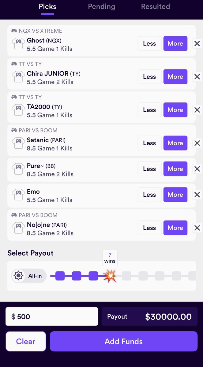 I’ll send $5,000 to 2 followers if  this Parlay hits.  Just click the ❤️ button. 

Want to copy this bet for free? Download “Dabble” and sign up with code “DCPARKER” and they’ll give you free money.