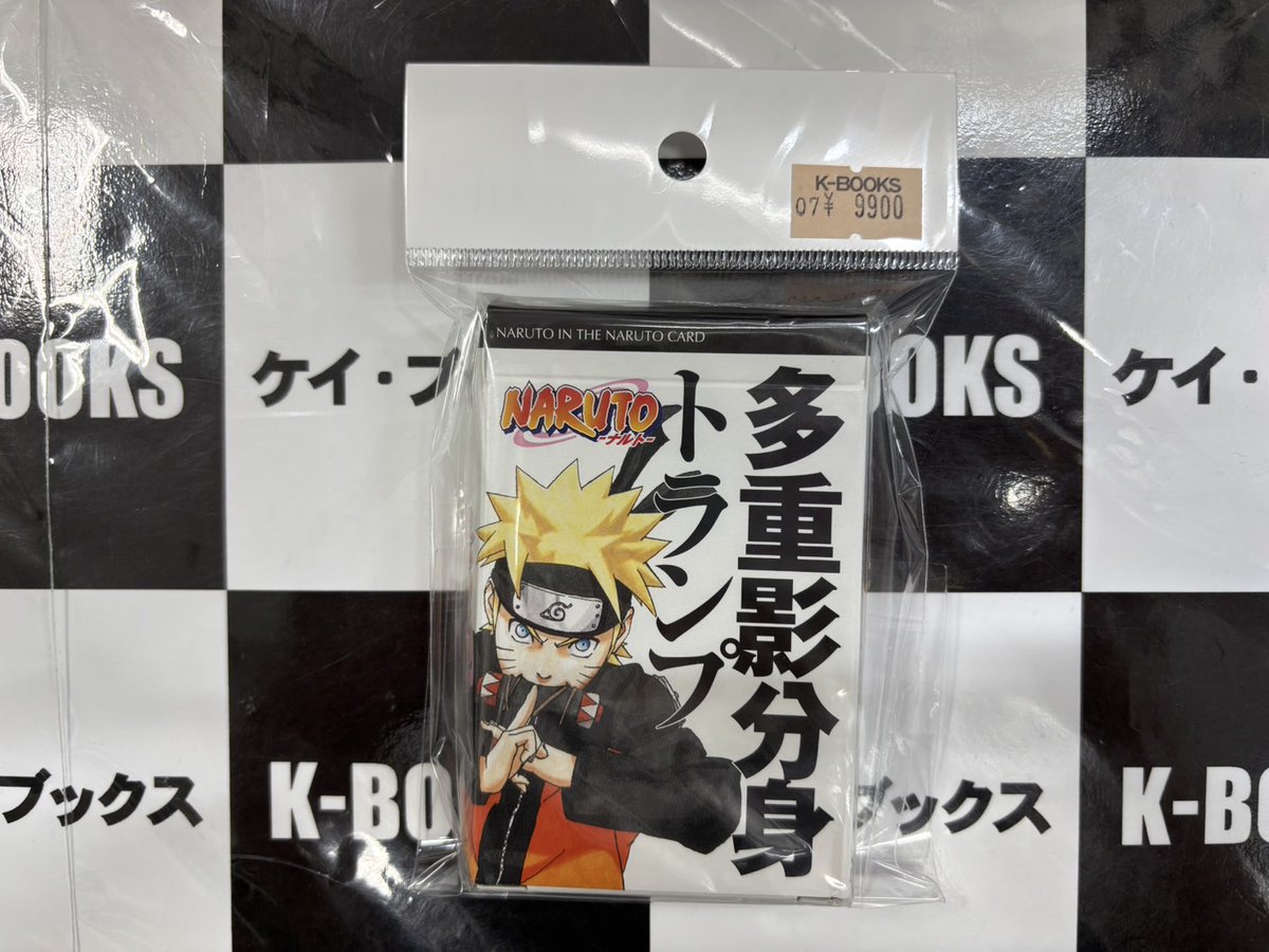 【新品未開封】NARUTO 多重影分身トランプ K-BOOKS秋葉原本館 ジャンプ作品 on X: