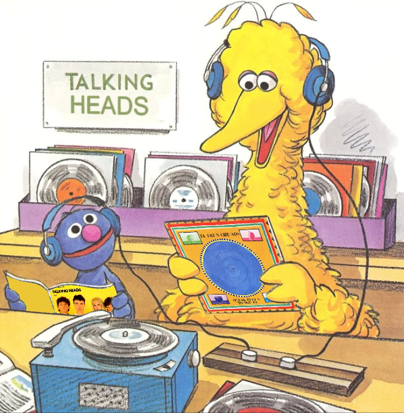 big bird and his favorite album