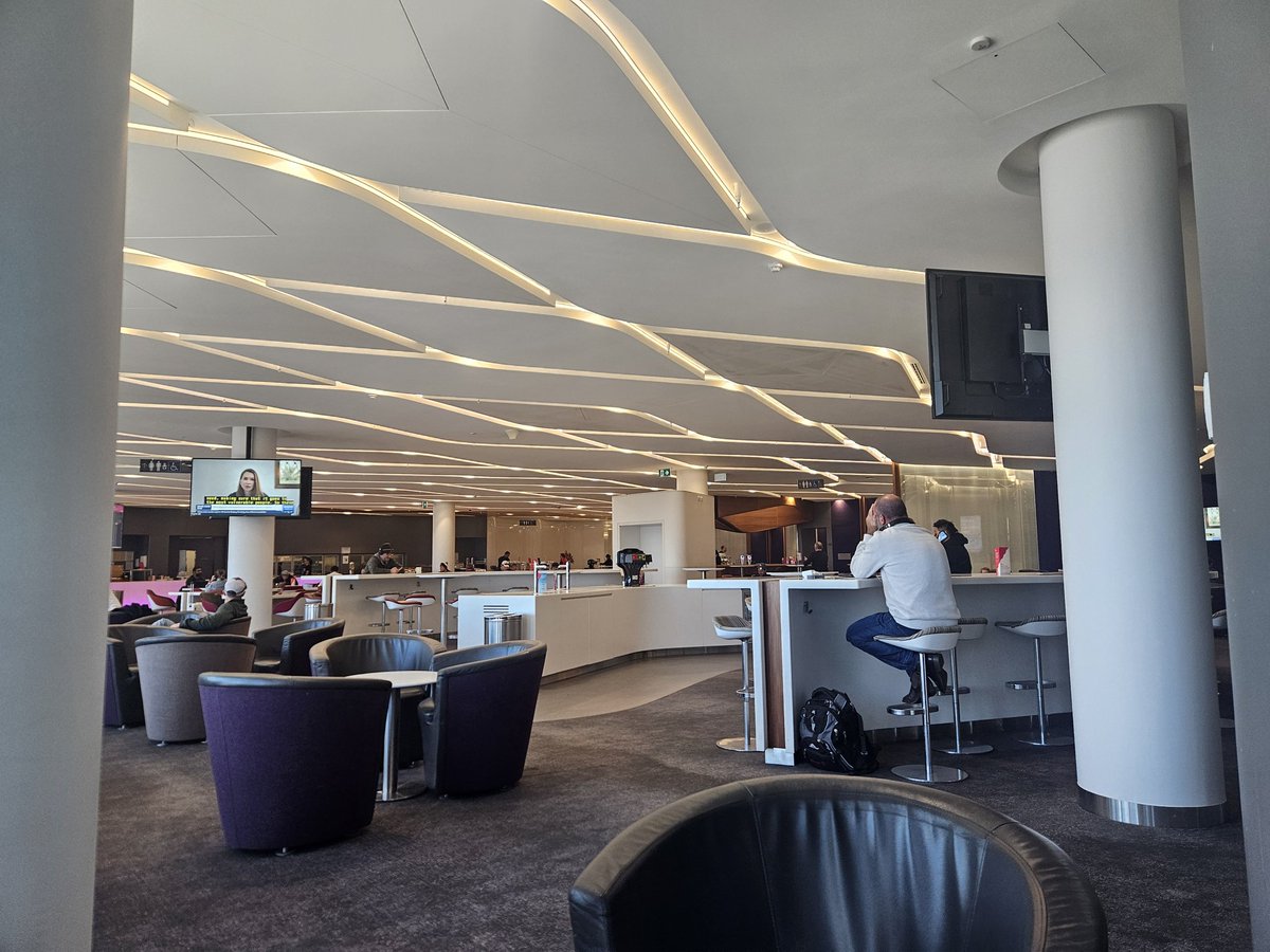 Upgrade for the flight home!