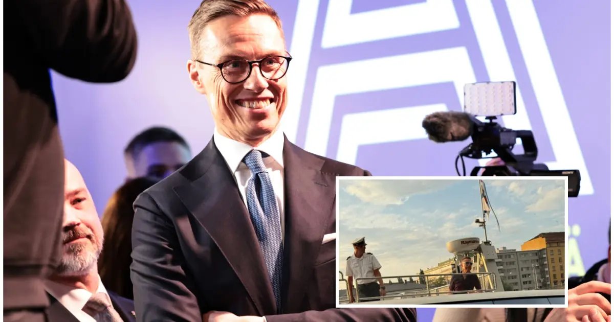 seiska's tweet image. Alexander Stubb vieraili Turussa, erikoinen välikohtaus naisen kanssa – video! dlvr.it/TM9NDM Lue lisää seiska.fi