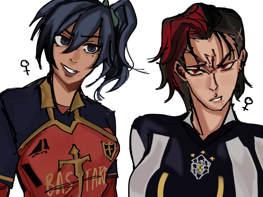 femlock but it’s femsagi and butch barou #bluelock