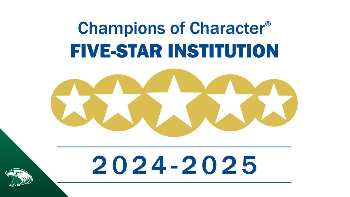 CMU Athletics Recognized as NAIA Champions of Character Five Star Institution!

#TakeFlight🦅

🔗: cmueagles.com/general/2024-2…