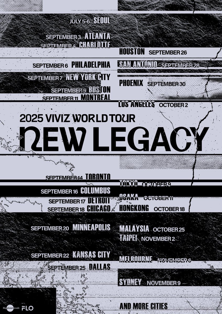 StoryKover's tweet photo. 2025 VIVIZ WORLD TOUR ‘NEW LEGACY’ in 🇲🇾

📆 25th October 2025 (Sat)

#VIVIZinMY #VIVIZinKL https://t.co/iQzAboD6Eb
