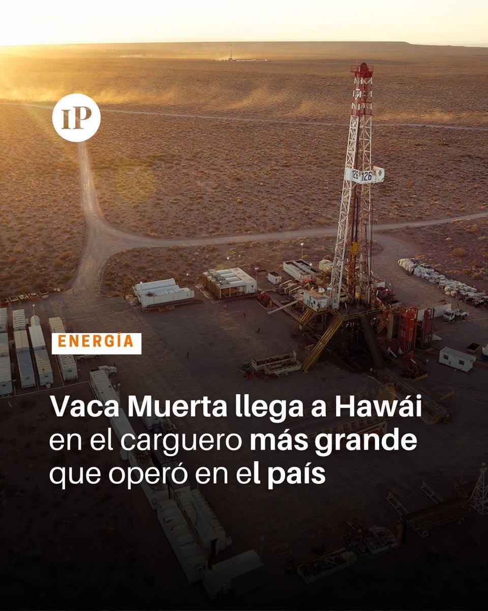 iProfesional's tweet image. 📌 Se trata del Seaway Pecos, una imponente nave de 274 metros de eslora y 48 de manga, con bandera de las Islas Marshall, que será utilizada para exportar shale oil desde Vaca Muerta hacia Barber’s Point, en Hawái, EE.UU.
📲 Más información en: ... ebx.sh/TucDYM