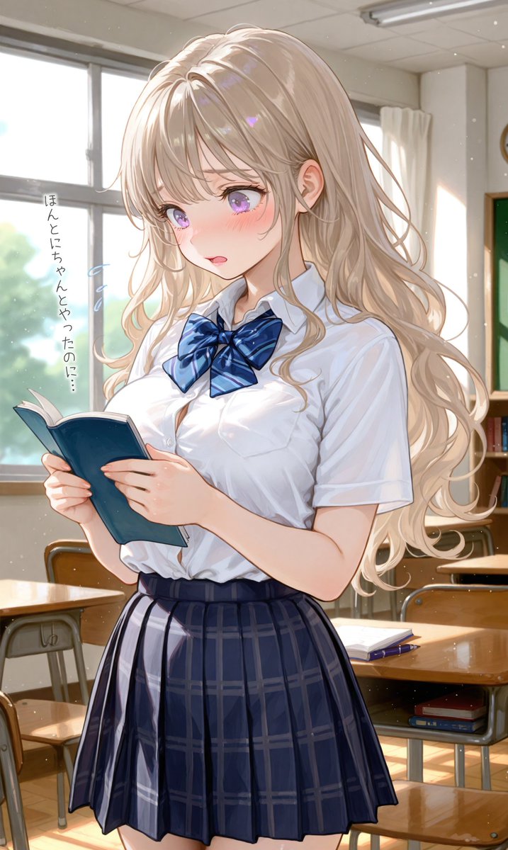 manon_urara's tweet image. 宿題やったのにわすれちゃった…