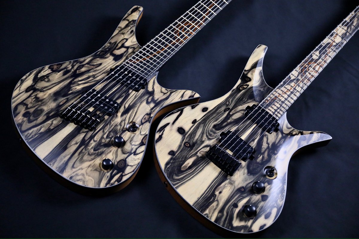 vikguitars's tweet photo. Double trouble - VIK Duality 6-7ff “ARTIFACTS”! https://t.co/dLKqtrhJCP