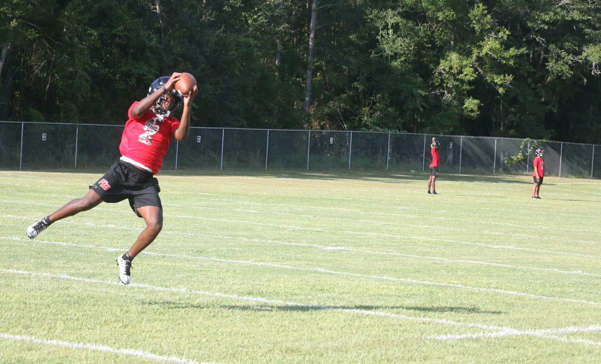 Monday's first fall practice brought some lessons for Fort White, which dealt with near-100-degree temperatures. It also brought some new faces that could provide a boost this season.

<a href="/MorganMcMuffin/">Morgan McMullen</a>: tinyurl.com/yfk95ftt
