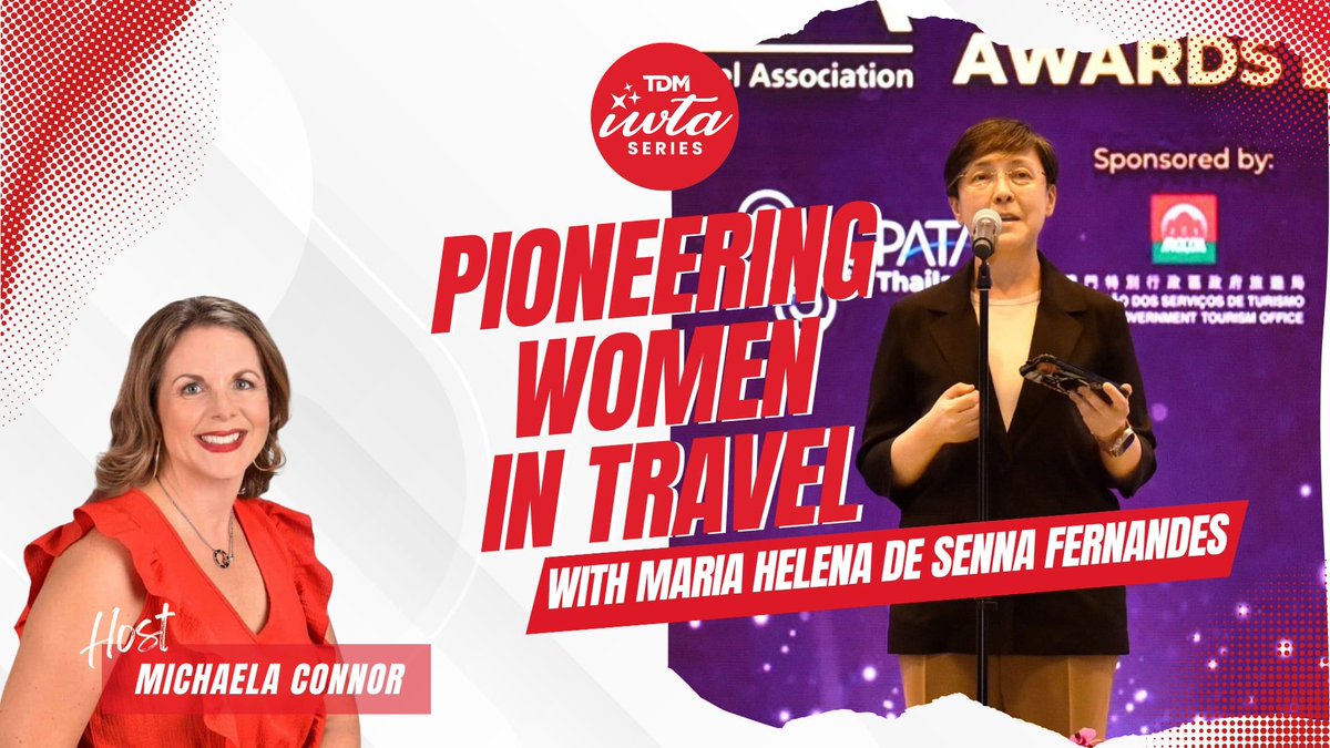 IWTA interviews Maria Helena de Senna Fernandes Reflects on Progress and Possibilities for Women in Travel  #inspiringwomeintravel #iwta traveldailymedia.com/iwta-interview…