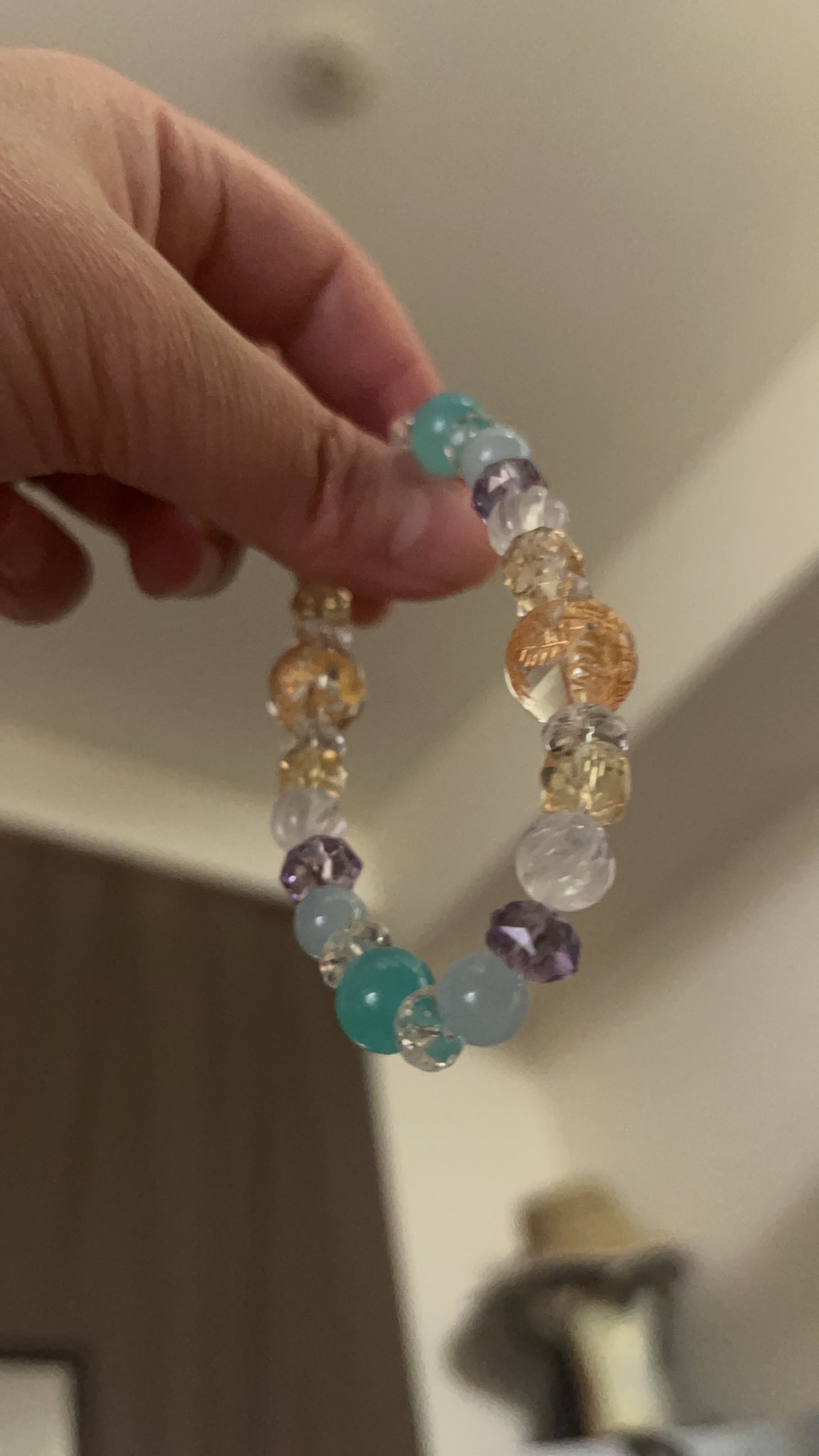 【白菊】ブレスレット（フォロー割引） 願いが届く】無数の星が導く奇跡！光り輝く星屑の天然白水晶